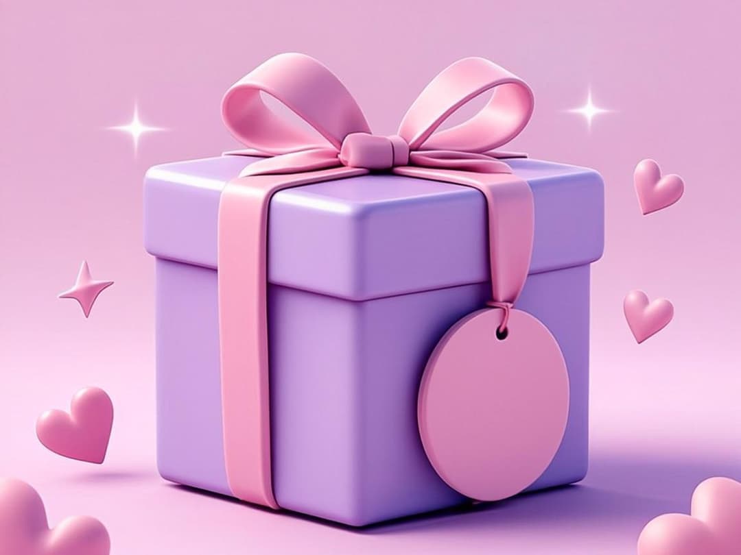 جعبه هدیه و برچسب تخفیف — پیشنهادهای ویژه